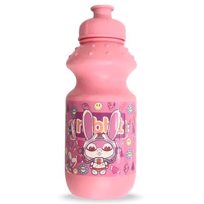 Eazy Kids - Set of 2 - Lunch Box & Water Bottle - Rabbit Pink